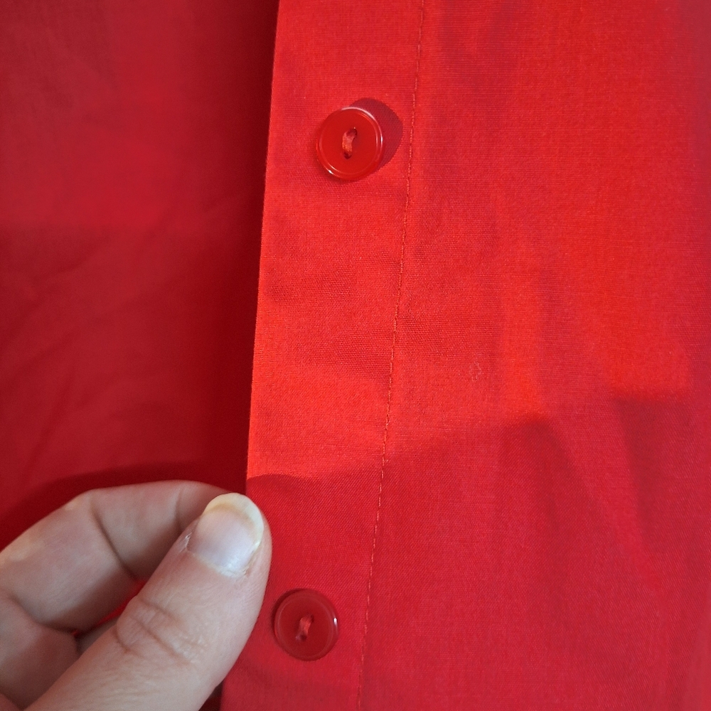 Westbound Red Button Down Shirt - image 3
